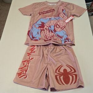 Marvel Spider-Man Kids Pajamas Size 12, NWT